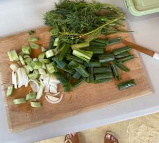 Alles frisch und saisonal aus dem Garten
