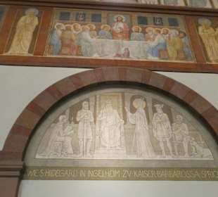 In der Klosterkirche der Abtei St. Hildegard