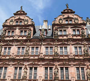 Der Friedrichsbau vom Heidelberger Schloss