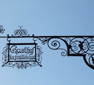 Gasthof für frohliche Leut