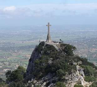 Ausblick auf das Kreuz
