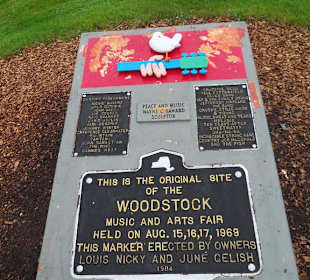 Woodstock Gedenktafel