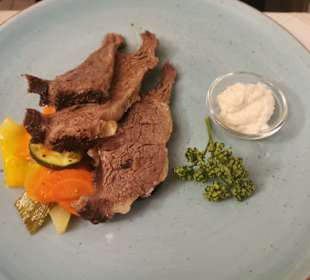 Siedfleisch mit Meerrettich