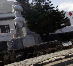 Skulptur Wein-Meuterei in Garachico