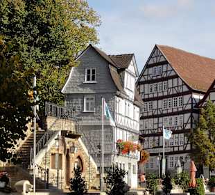 Impressionen aus der Altstadt von Homberg (Efze)