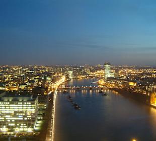 Londra dall'alto dal London Eye