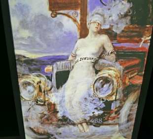 Plakat zur 1. Auto-Ralley von Sir Herkomer