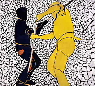 Decoration with mosaics