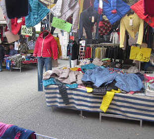 Wochenmarkt in Morbegno