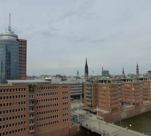 Ausblick von der Elbphilharmonie