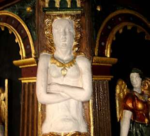 Details von der Kanzel der St.-Marien-Kirche