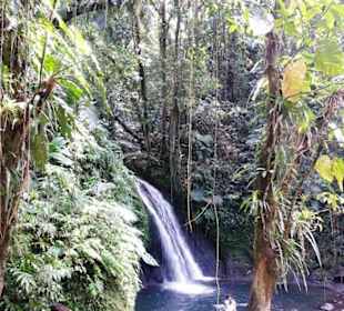 Bei den Wasserfällen