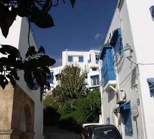 Die blau-weiße Künstlerstadt