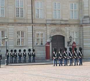 Wachablösung in Amalienborg