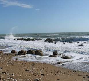 Il mare vicino alla valle