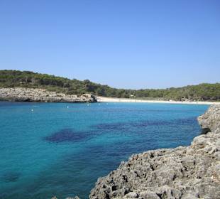 Strand von Cala Mondrago