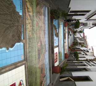 Oberer Teil der Mosaikstraße 