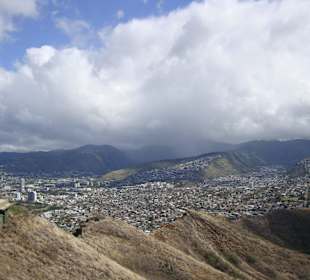 Blick Richtung Berge