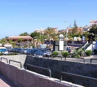 Parkplatz oberhalb Playa del Duque