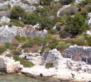 Kekova - versunkene Stadt im Mittelmeer