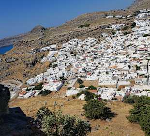 Wandern Lindos