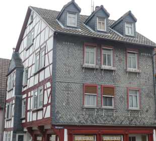 Bei einem Bummel durch die Altstadt von Steinau