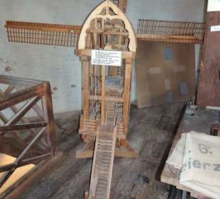 Rundgang durch die Museumsräume der Windmühle