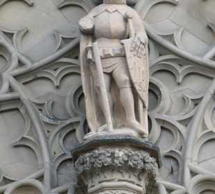 Blick zum Dom von Magdeburg