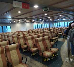 Im Inneren des Schnellboots