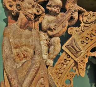 Schnitzkunst an einer Arp-Schnittger-Orgel