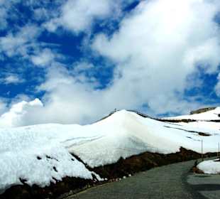 Auffahrt zur Edelweißspitze