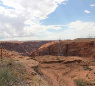 ..Anfahrt von Page aus..