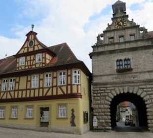 Das Stadttor von außen