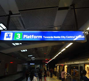 Alles sehr gut ausgeschildert