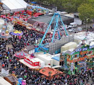 Der Freimarkt 2018 aus Vogelperspektive