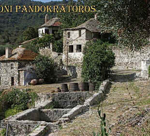 Kloster Moni Pandokratoros - Berg Athos