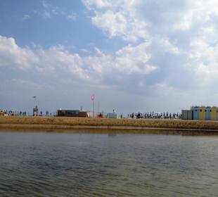 Strand in Bibione Juni 2012