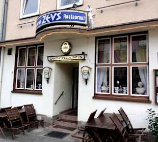 Eingang zum Restaurant