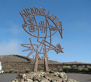 Wahrzeichen des Mirador del Río 