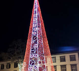 Weihnachtsbeleuchtung in Funchal