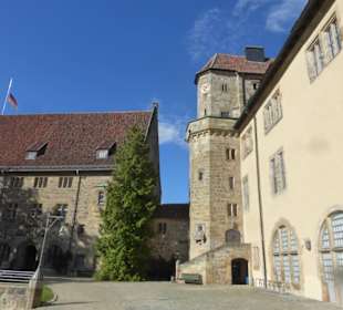 Bei der Besichtigung der Veste Coburg