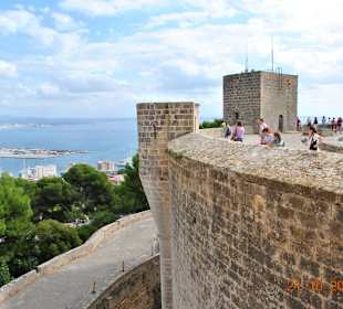 Blick zum Hafen von Palma