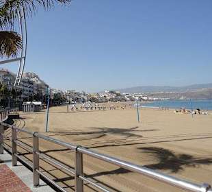 Der Stadtstrand von Las Palmas