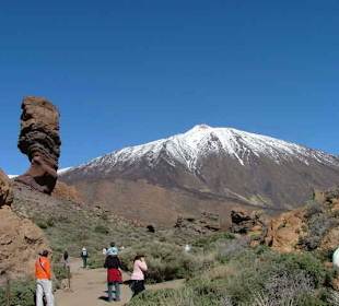 El pico del Teide a 15 km 