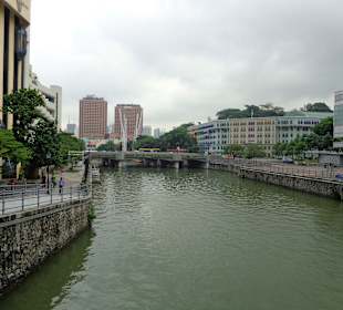 Fluß nach Clark Quay