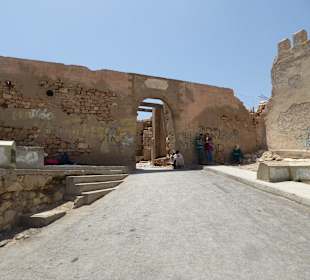 Eingang zu Ruine der Kasbah