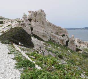 Wanderung Frioul-Inseln