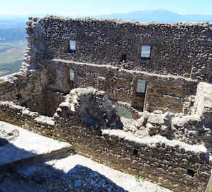 Rundgang durch die Burg Quéribus