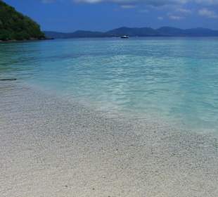 Spiaggia a Coral Island