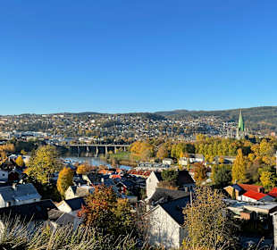 Blick von Festung Kristiansen 